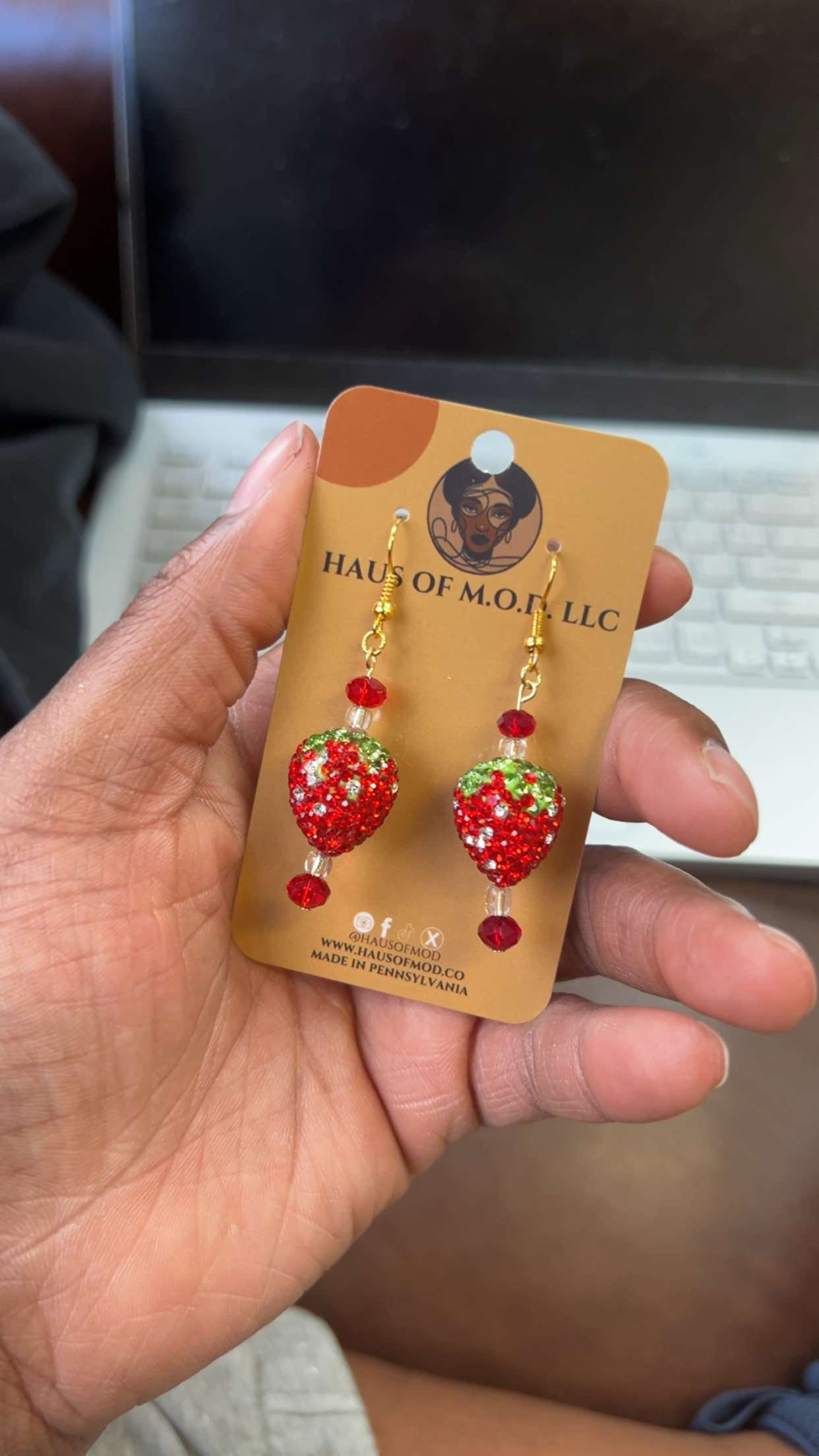 Strawberry Daze Earrings