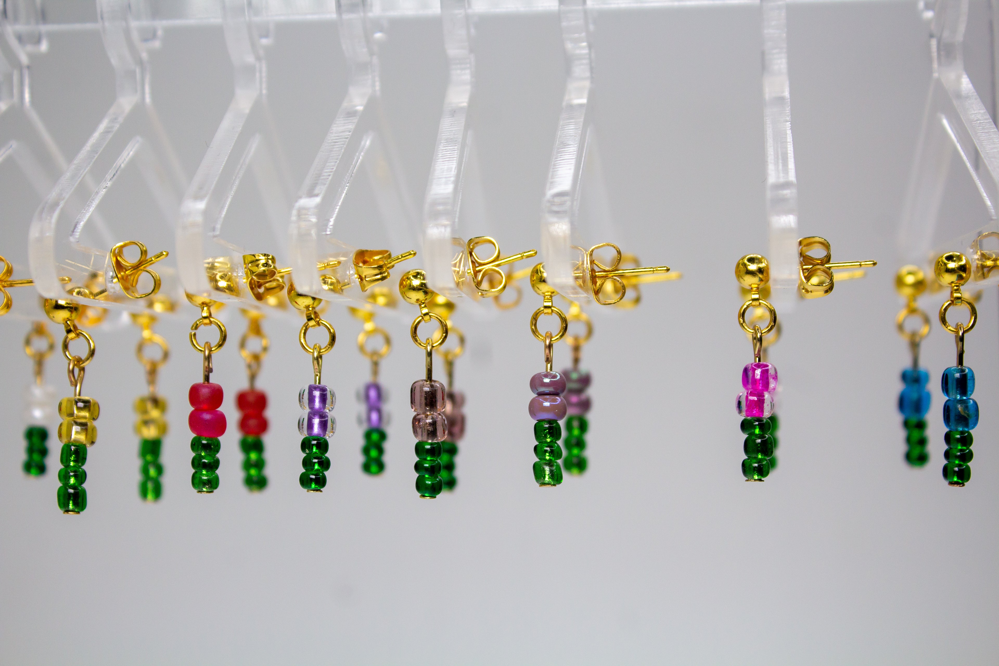 Mini Garden Stud Earrings