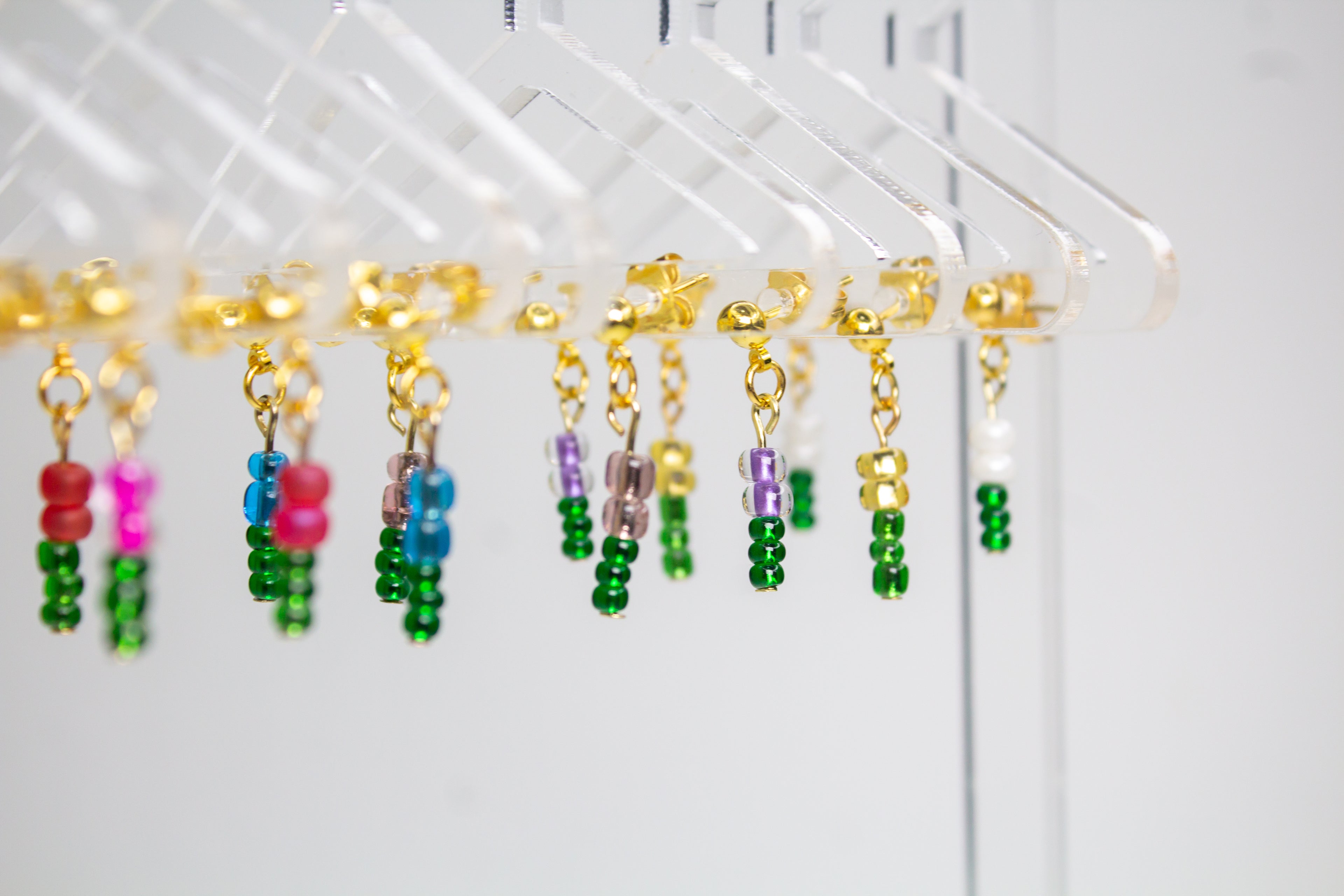 Mini Garden Stud Earrings
