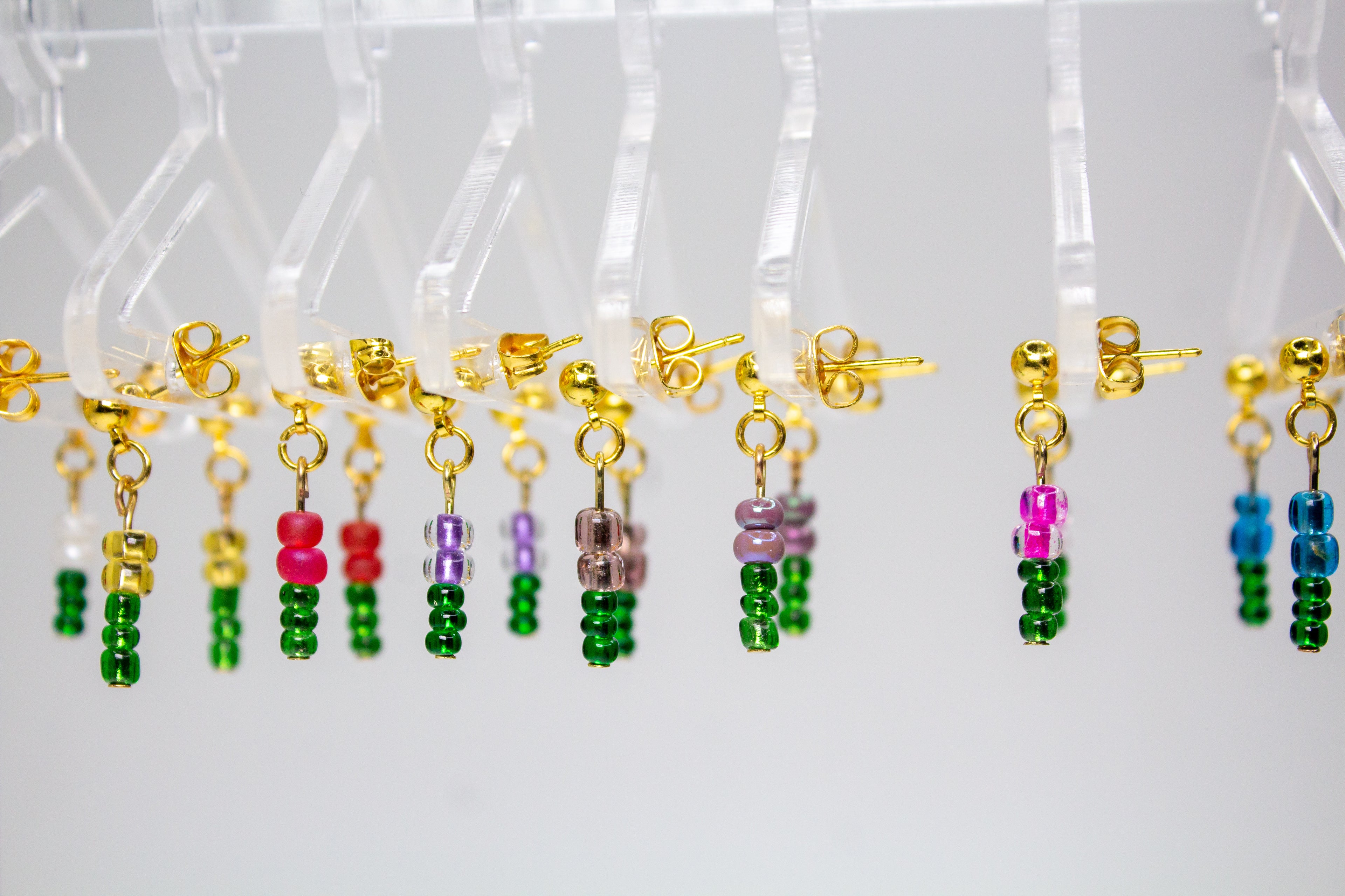 Mini Garden Stud Earrings