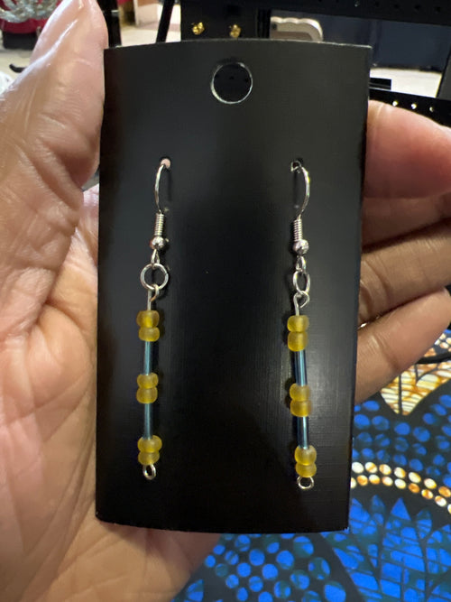 Amber Stream Earrings