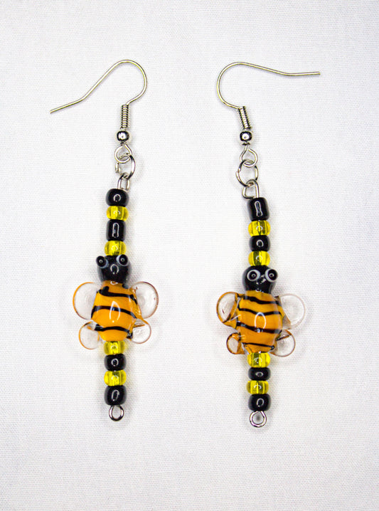 bumble bee earrings