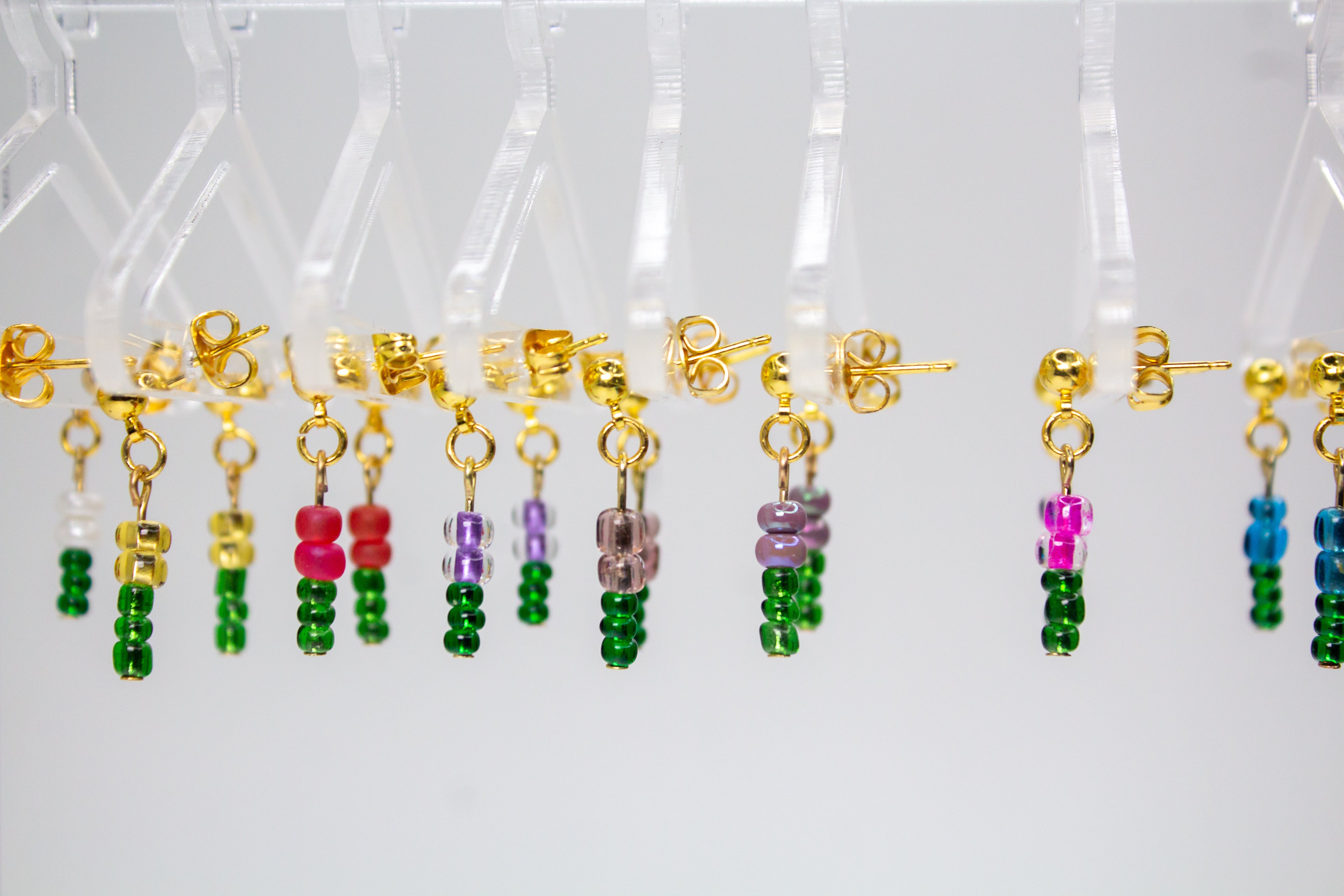 Mini Garden Stud Earrings