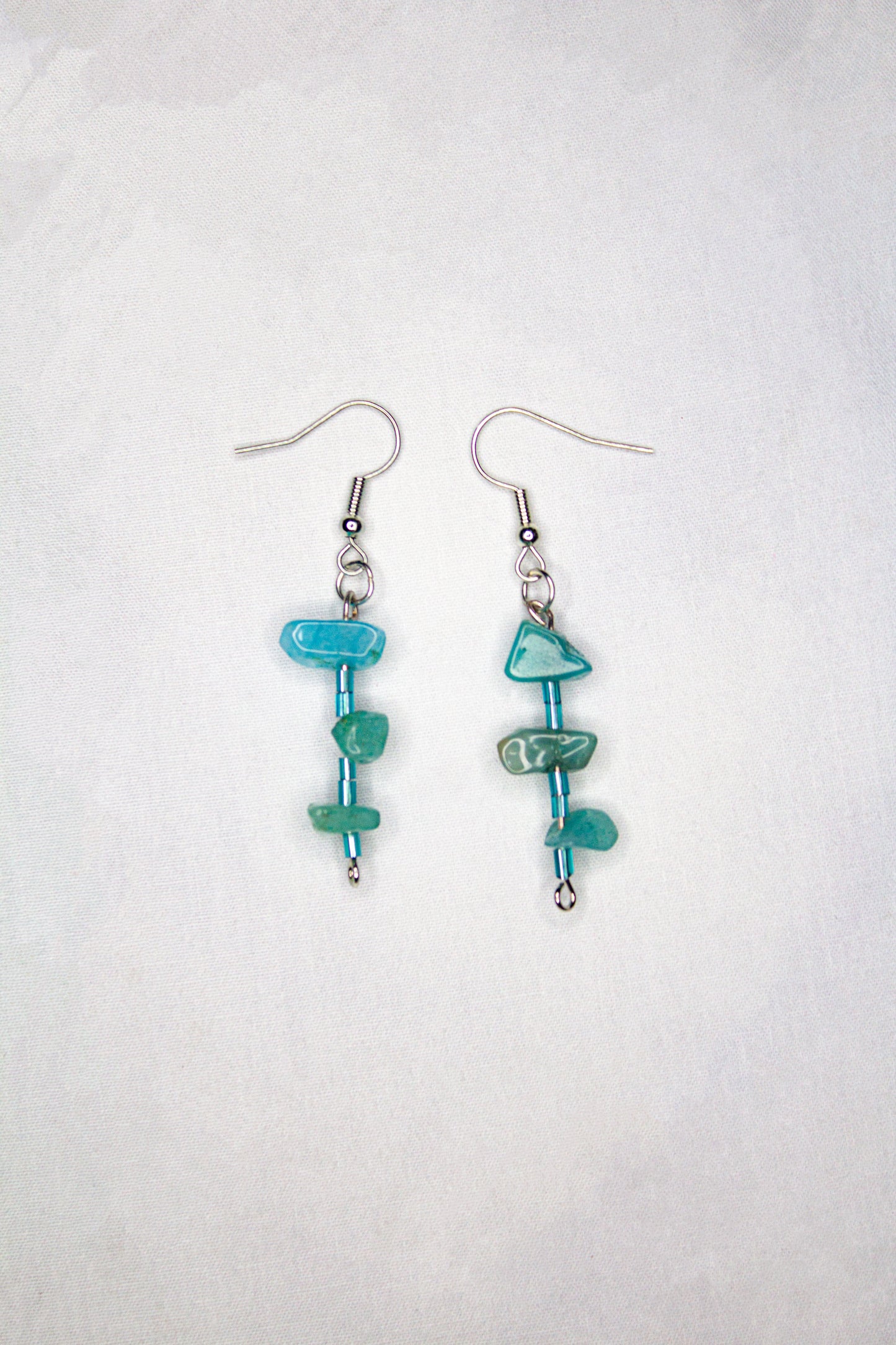 Blue Moon Dangle Earrings