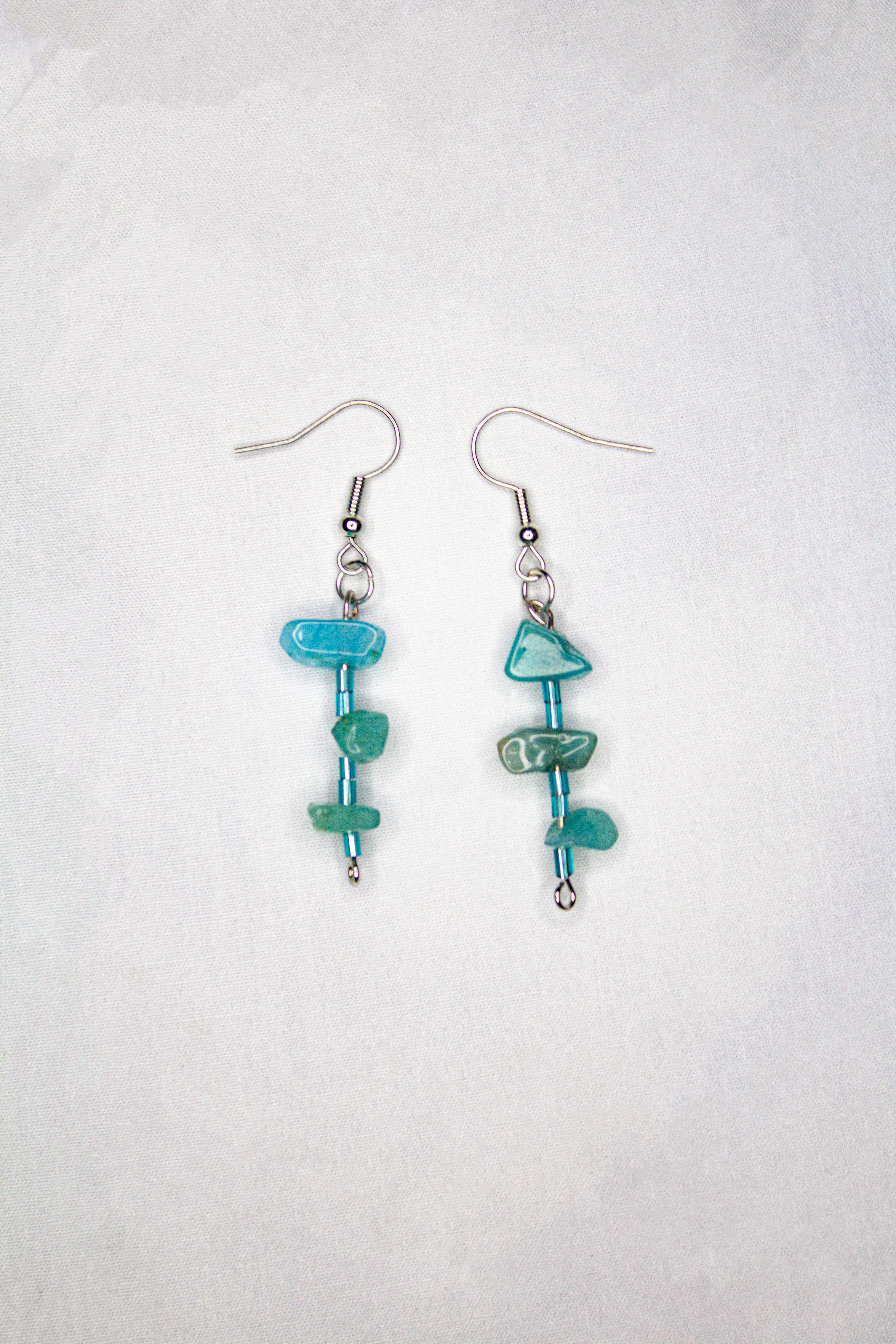 Blue Moon Dangle Earrings