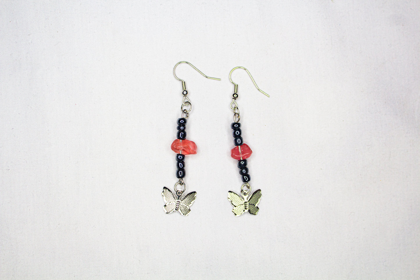 Winter Butterfly Dangle Earrings *LIMITED*