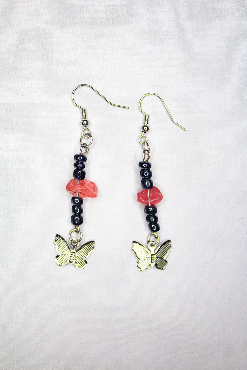 Winter Butterfly Dangle Earrings *LIMITED*